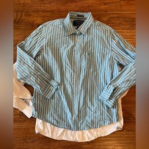 Set of 2 American Eagle button down collar dress shirts XXL
